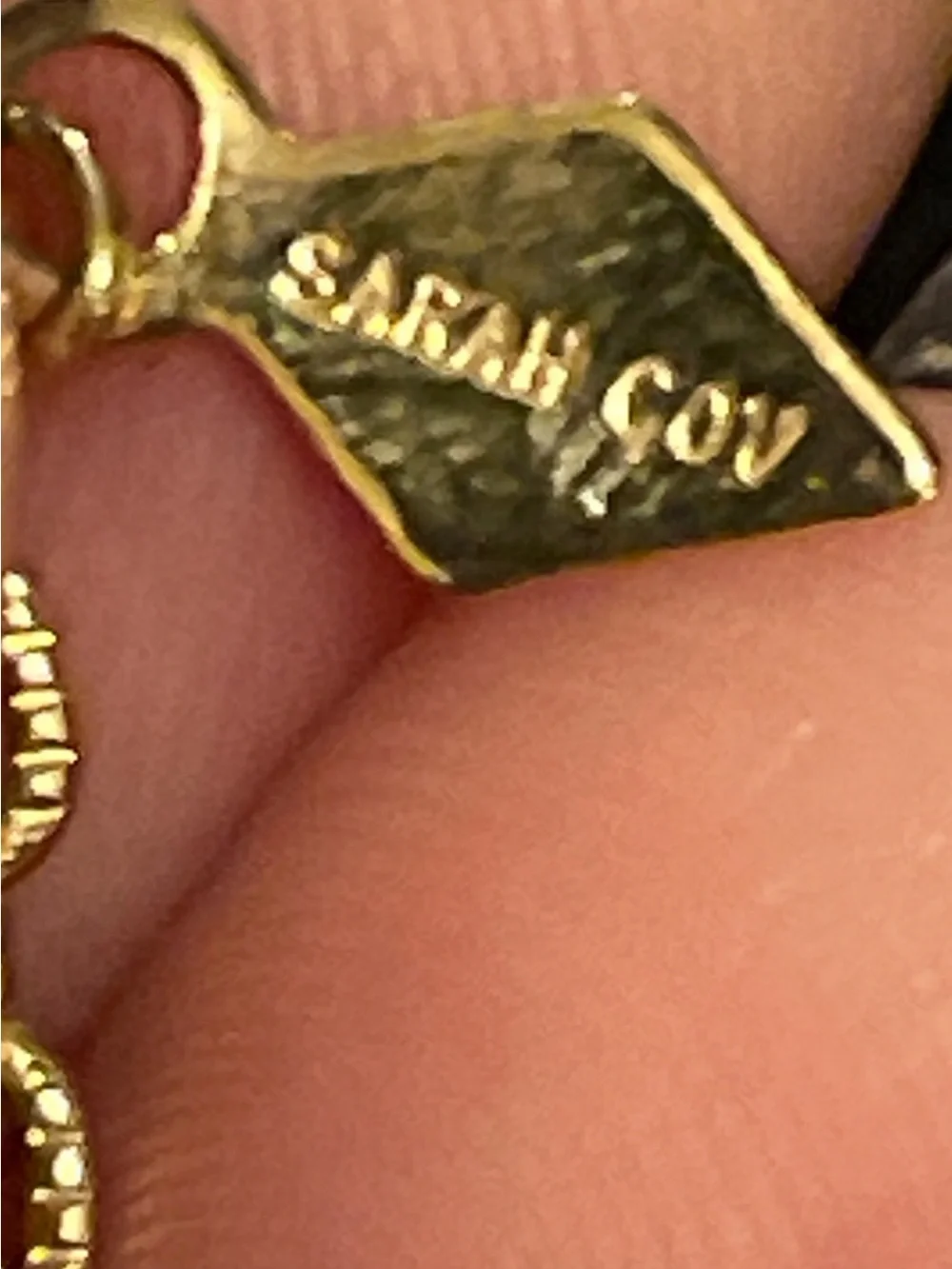 Sarah Coventry Gold-Tone Layered Necklace with Pearl Stations